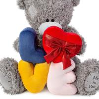 28" Padded Love Letters Me to You Bear Extra Image 2 Preview